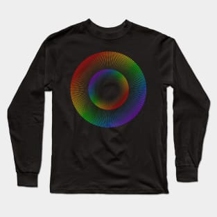 Circled Optical Illusion - #11 Long Sleeve T-Shirt